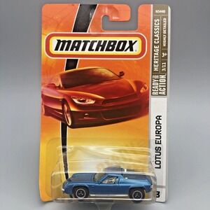 Matchbox Lotus Sports Car Metallic Blue Heritage Classics Diecast 1/64 N5440